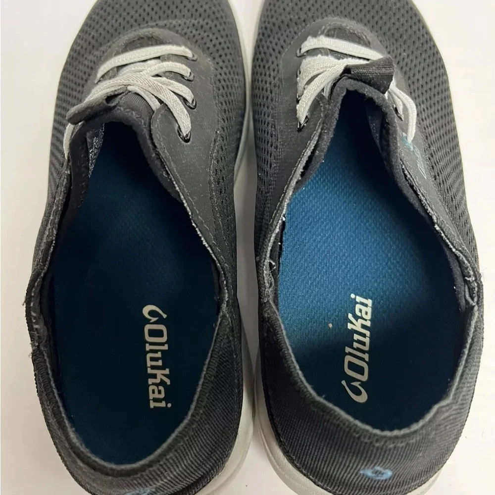 Olukai Mens Moku Pae Sneaker Black Size 9 M